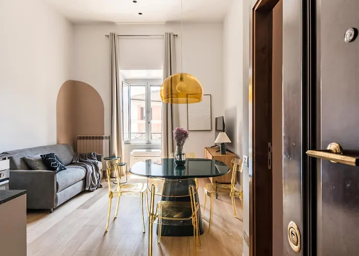 The Rent - Bright One-bedroom In Via Del Tritone Apartmán